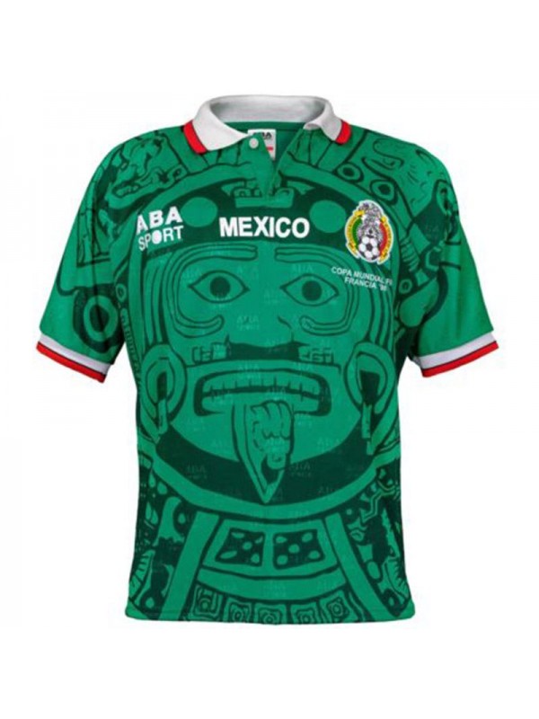 Mexico Home 1998 world cup Vintage Soccer Jersey